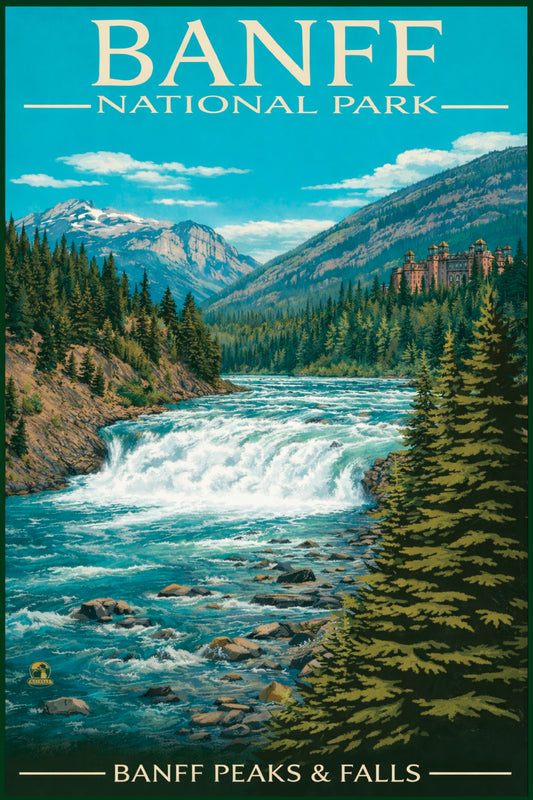 Banff National Park – Bow Falls