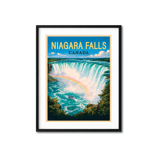 Niagara Falls Canada – Vintage Travel Poster