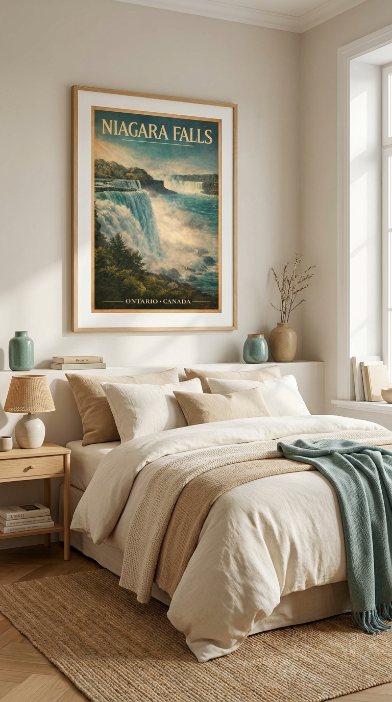 Niagara Falls Ontario Canada Vintage Wall Art Digital Download